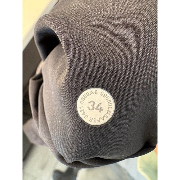 Lululemon commission Pant Slim Fit Dress Pants Wrinkle Resistant‎ Stretch Sz 34 - Picture 9 of 9